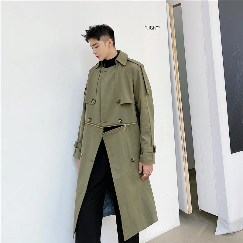 2022 Autumn and winter retro long trench coat male niche design sense removable coat senior sense loose coat tide
2022 Autumn and winter retro long trench coat male niche design sense removable coat senior sense loose coat tide