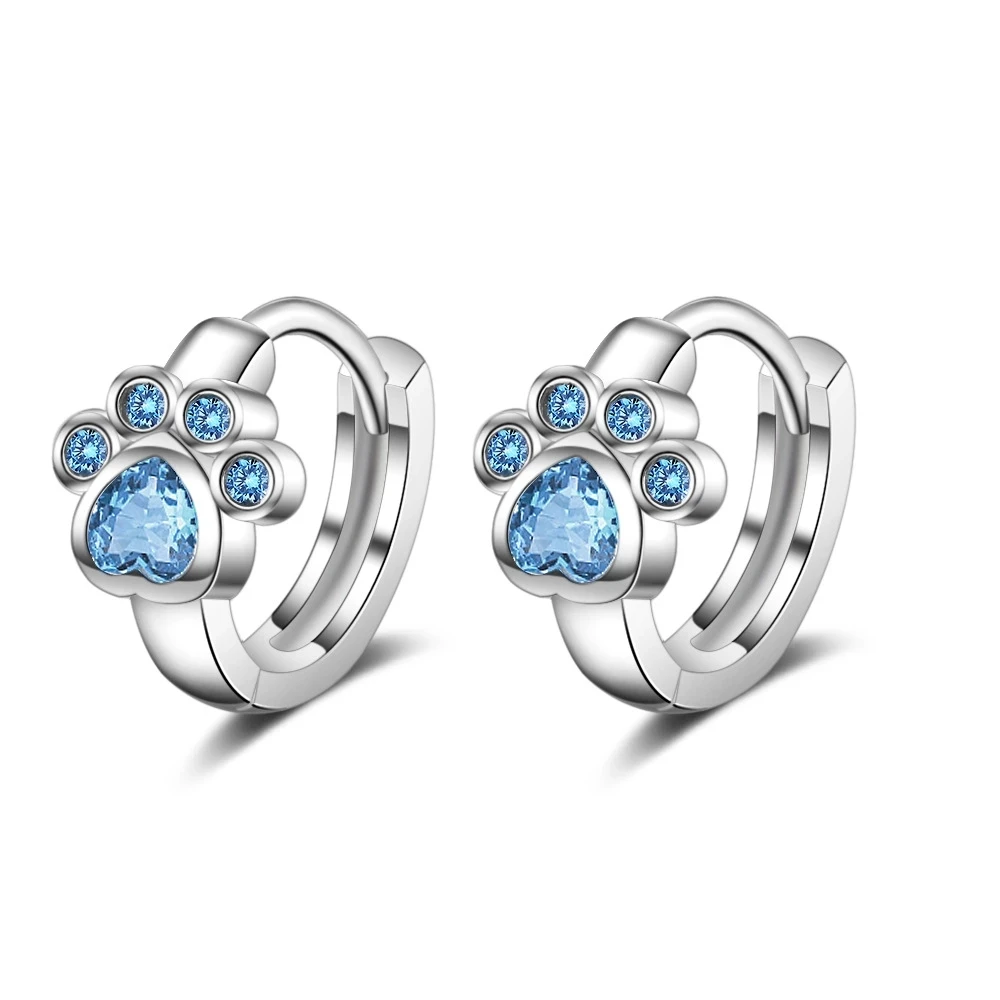LByzHan silver Stud Earring Blue Zircon Cat Claw Design Earrings For Women Girl Ear Jewelry 2020 New Fashion
LByzHan silver Stud Earring Blue Zircon Cat Claw Design Earrings For Women Girl Ear Jewelry 2020 New Fashion