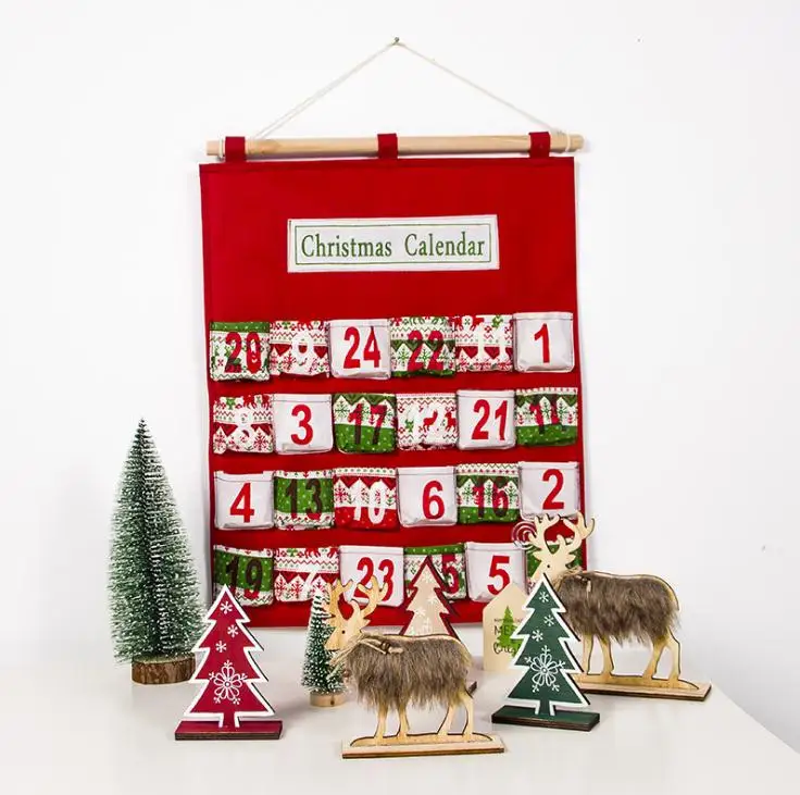 Christmas Print Calendar Bag Festival Decorations Creative Multi-layer Candy Toy Storage Bag New Year Countdown Hang Bags SN3406
Christmas Print Calendar Bag Festival Decorations Creative Multi-layer Candy Toy Storage Bag New Year Countdown Hang Bags SN3406