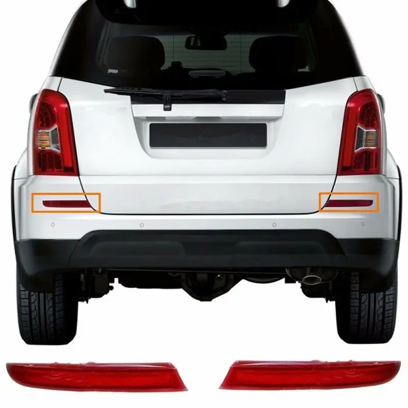 Genuine Rear Bumper Reflector Lamp Assy LH+RH 2PCS for Ssangyong Rexton 2012-2018 8390108C00 8390208C00
Genuine Rear Bumper Reflector Lamp Assy LH+RH 2PCS for Ssangyong Rexton 2012-2018 8390108C00 8390208C00