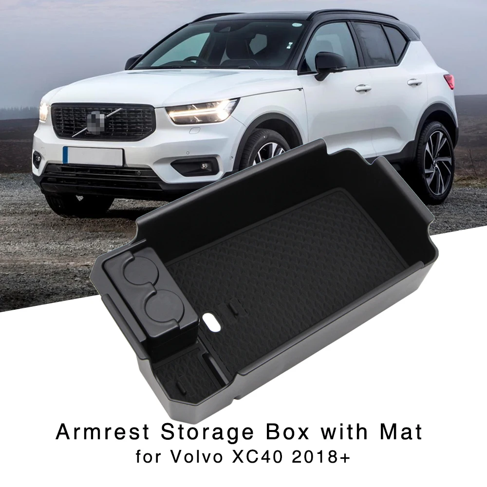 Armrest Storage Box for Volvo XC40 2018 2019 2020 2021 Interior Center Console Organizer Holder Tray with Mat
Armrest Storage Box for Volvo XC40 2018 2019 2020 2021 Interior Center Console Organizer Holder Tray with Mat