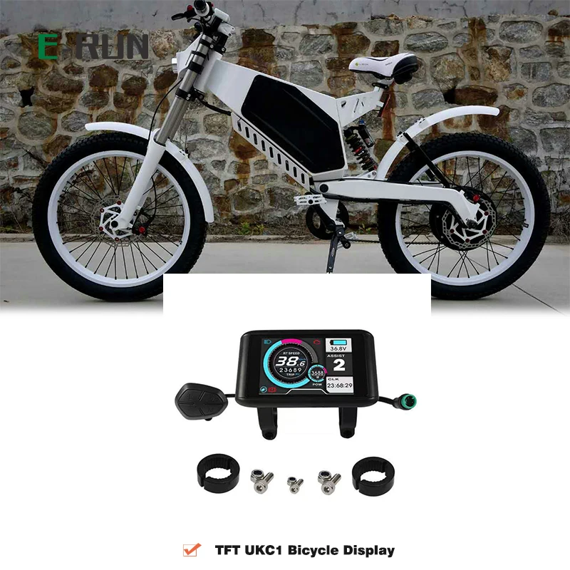 Electric Bicycle Display Colorful Screen 3.5inch TFT UKC1 with PAS Function For Sabvoton Controller
Electric Bicycle Display Colorful Screen 3.5inch TFT UKC1 with PAS Function For Sabvoton Controller