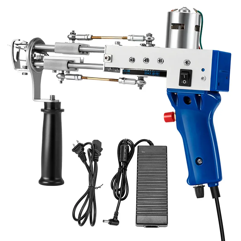 Electric Carpet Tufting Gun Weaving Machine Professional Flocking Device Embroidery Tool Cut-Pile Loop Pile Knitting Equipment N
Electric Carpet Tufting Gun Weaving Machine Professional Flocking Device Embroidery Tool Cut-Pile Loop Pile Knitting Equipment N