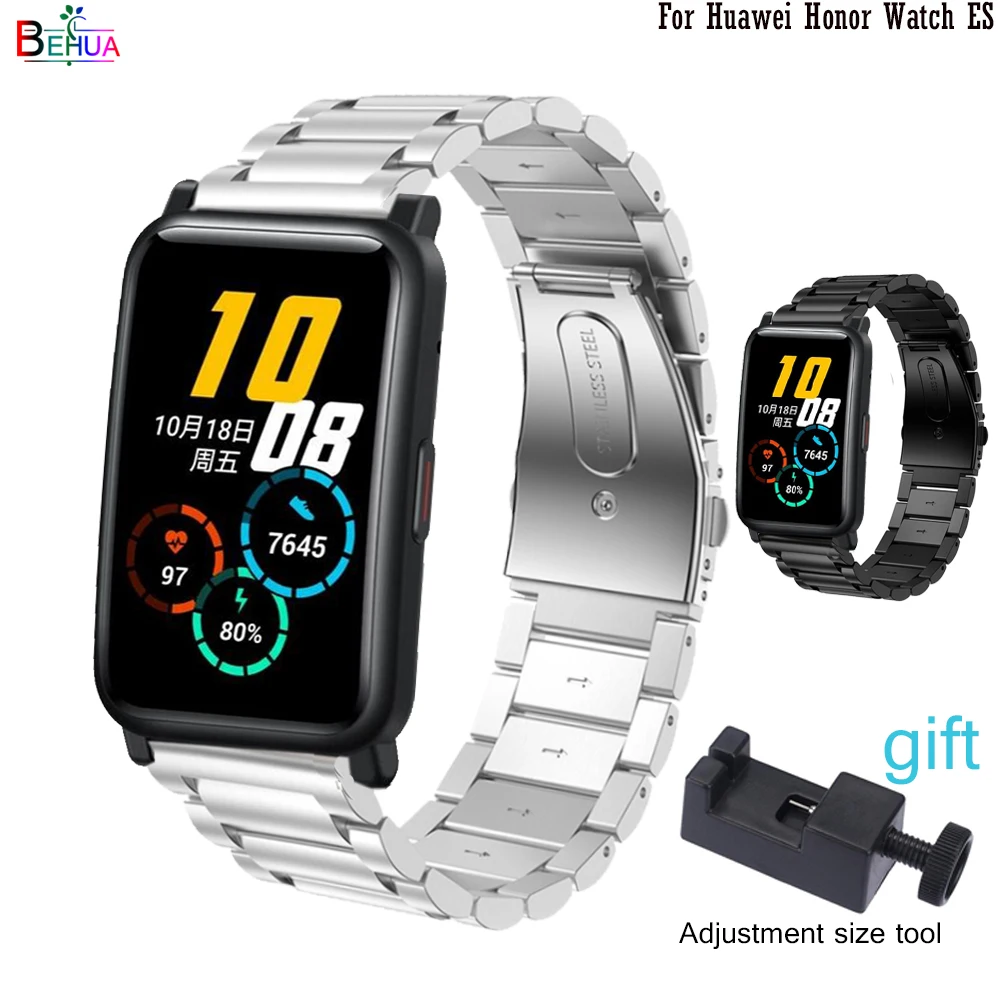 Ремешок из нержавеющей стали для Huawei Honor Watch ES, сменный Браслет для Samsung Galaxy Watch 3, 20/22 мм
Ремешок из нержавеющей стали для Huawei Honor Watch ES, сменный Браслет для Samsung Galaxy Watch 3, 20/22 мм