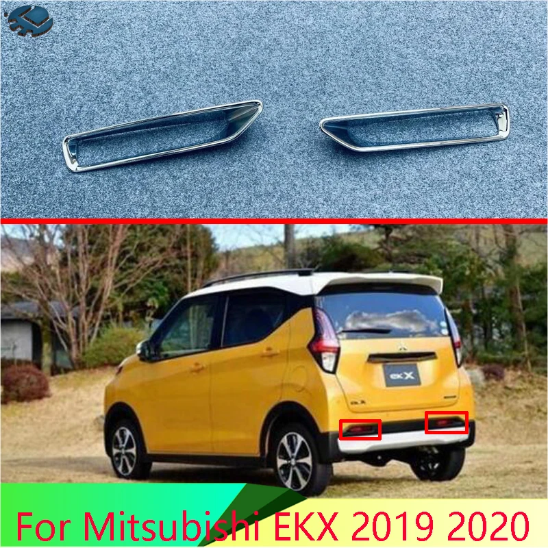 For Mitsubishi EKX 2019 2020 Car Accessories ABS Chrome Rear Reflector Fog Light Lamp Cover Trim Bezel Frame Styling Garnish
For Mitsubishi EKX 2019 2020 Car Accessories ABS Chrome Rear Reflector Fog Light Lamp Cover Trim Bezel Frame Styling Garnish