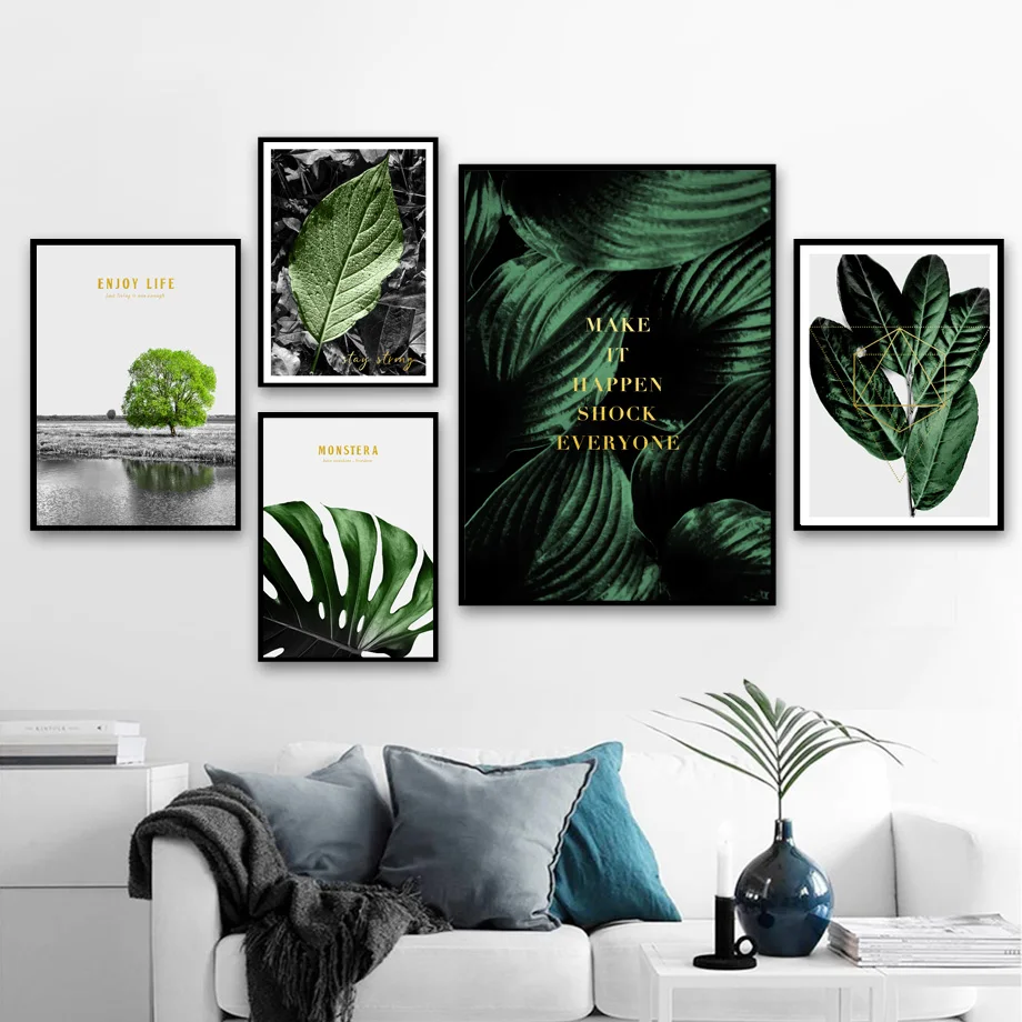 Green Monstera Tree Big Leaves Landscape Wall Art Canvas Painting Nordic Posters And Prints Wall Pictures For Living Room Decor
Green Monstera Tree Big Leaves Landscape Wall Art Canvas Painting Nordic Posters And Prints Wall Pictures For Living Room Decor