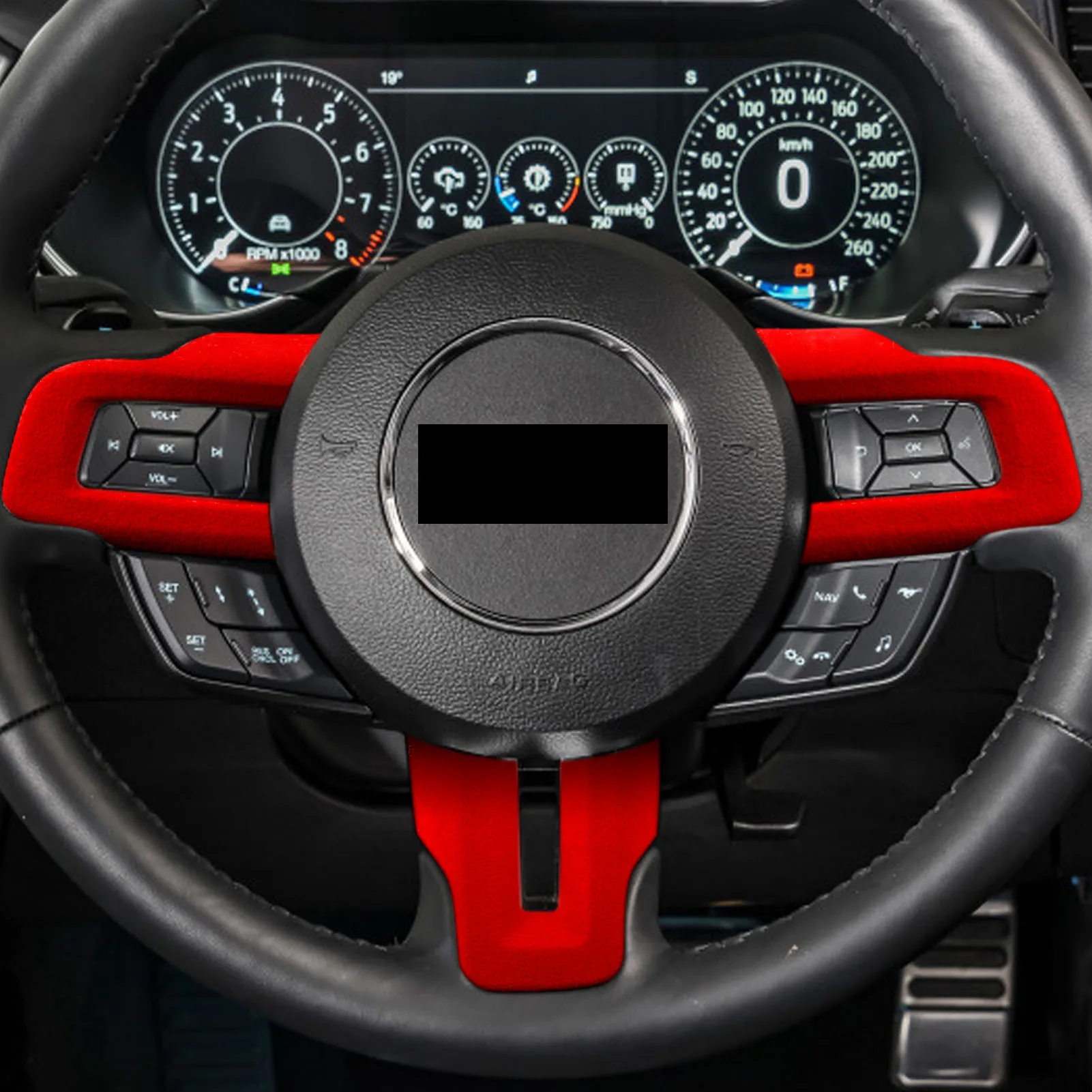 Suede Car Steering Wheel Frame Decoration Cover Trim Styling Sticker For Ford Mustang (2015-2021)
Suede Car Steering Wheel Frame Decoration Cover Trim Styling Sticker For Ford Mustang (2015-2021)