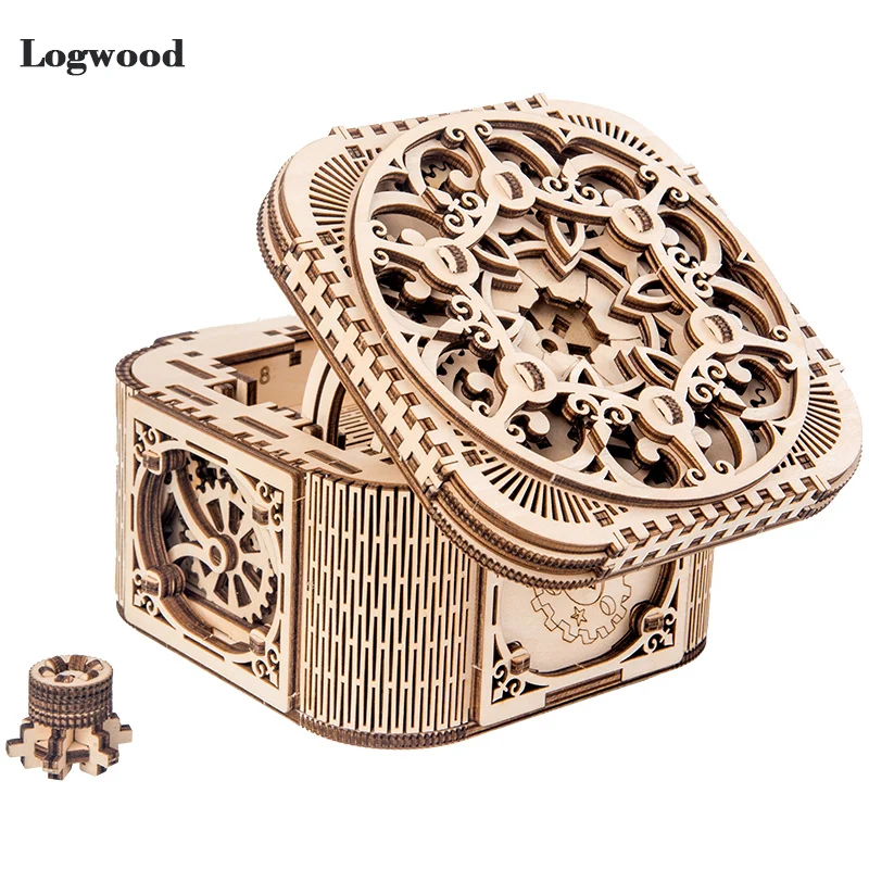 3D Toys DIY Model Game Teens Wooden Puzzle Children Decorative Mechanical Transmission Storage Jewelry Box Assembled
3D Toys DIY Model Game Teens Wooden Puzzle Children Decorative Mechanical Transmission Storage Jewelry Box Assembled