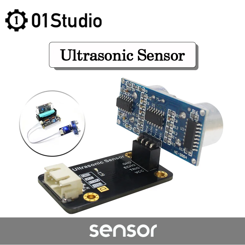 01Studio HCSR04, ультразвуковой сенсорный модуль, микроконтроллер, датчик для платы программирования микропроцессоров
01Studio HCSR04, ультразвуковой сенсорный модуль, микроконтроллер, датчик для платы программирования микропроцессоров