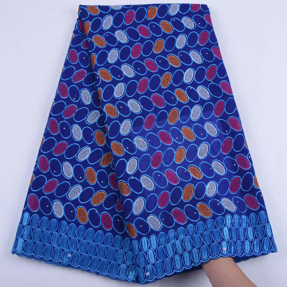 Latest Royal Blue Nigerian Voile Lace High Quality Swiss Voile Lace In Switzerland Cotton African Dry Lace Fabric For Man S1688
Latest Royal Blue Nigerian Voile Lace High Quality Swiss Voile Lace In Switzerland Cotton African Dry Lace Fabric For Man S1688