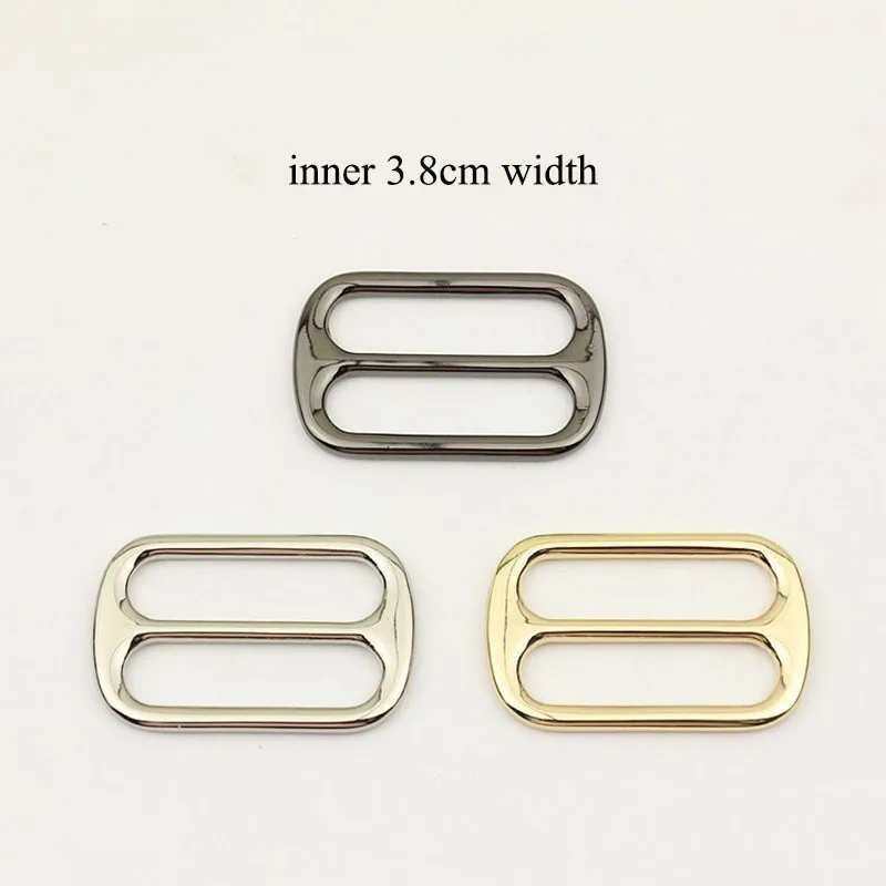 20pcs 38mm High Quality Metal Slider Buckles DIY Bags Strap Bar Adjust Buckle Dog Collar Belt Sewing Hardware Accessories
20pcs 38mm High Quality Metal Slider Buckles DIY Bags Strap Bar Adjust Buckle Dog Collar Belt Sewing Hardware Accessories