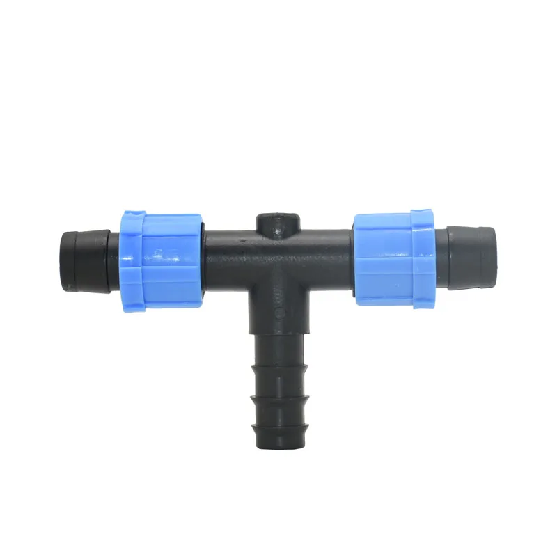 hose 1/2" to 16mm drip tape water splitter tee connector lock nut for Greenhouse drip irrigation 20 pcs
hose 1/2" to 16mm drip tape water splitter tee connector lock nut for Greenhouse drip irrigation 20 pcs