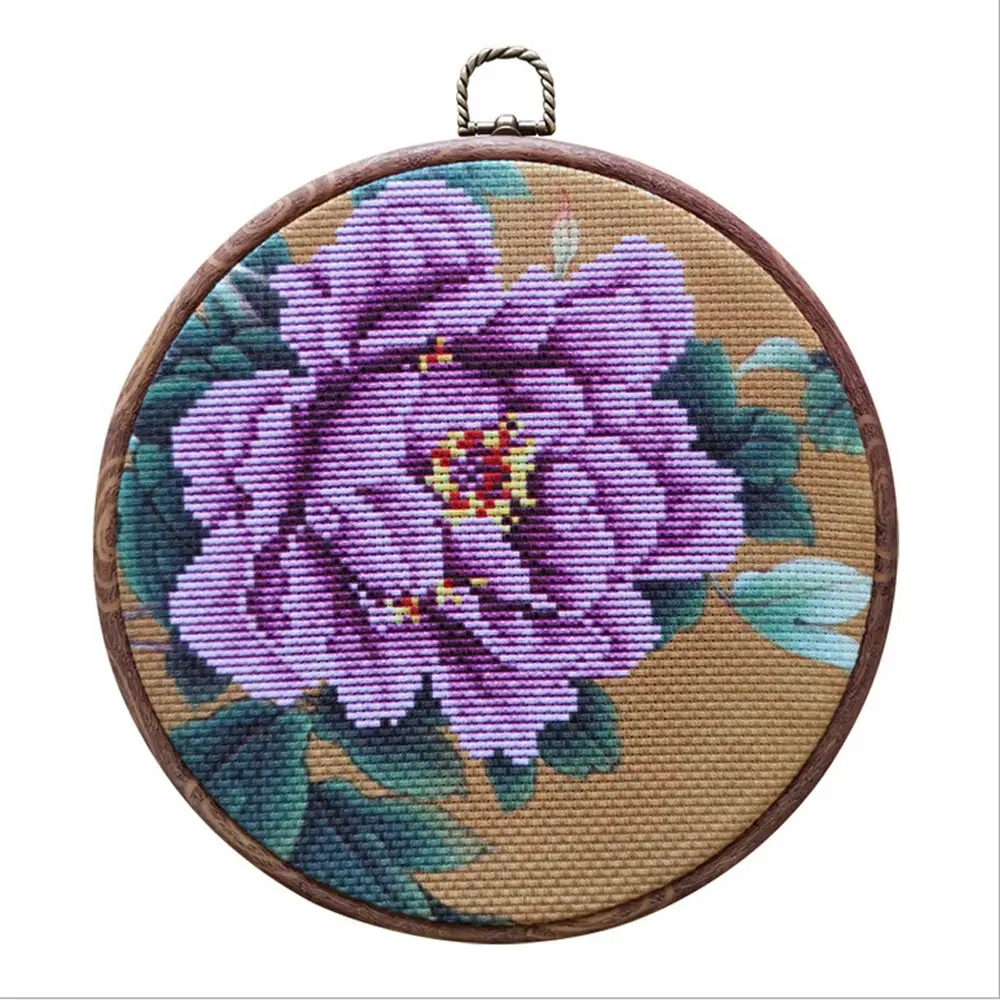 Peony Flower Cotton Cloth Embroidery Kit DIY Handwork Cross Stitch Set Embroidered Art Home Decor Material Bag Thread and Tools
Peony Flower Cotton Cloth Embroidery Kit DIY Handwork Cross Stitch Set Embroidered Art Home Decor Material Bag Thread and Tools