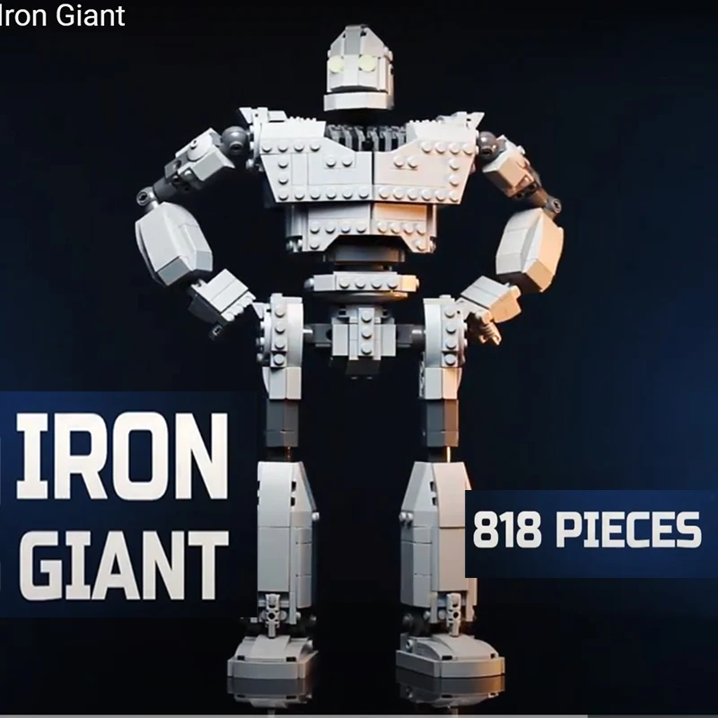 The Iron Giant Classic Movie MOC Building Blocks Mechanical Series Giant Bricks Game Toy Assemble Model For Child Birthday GIF
The Iron Giant Classic Movie MOC Building Blocks Mechanical Series Giant Bricks Game Toy Assemble Model For Child Birthday GIF