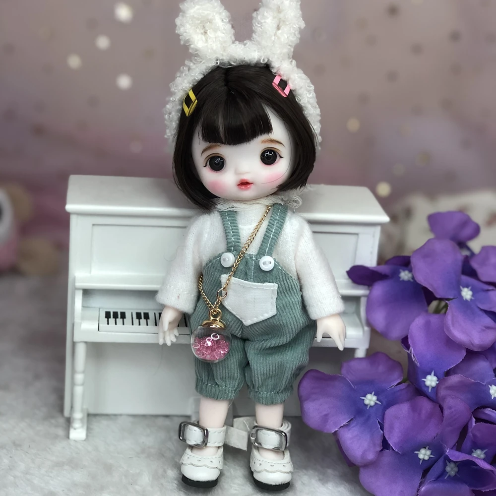 Масштаб 1/8 BJD или OB11, тело куклы, одежда или окружность головы, парик 12,5 см, аксессуары для наряда, не включает обувь и кукла
Масштаб 1/8 BJD или OB11, тело куклы, одежда или окружность головы, парик 12,5 см, аксессуары для наряда, не включает обувь и кукла