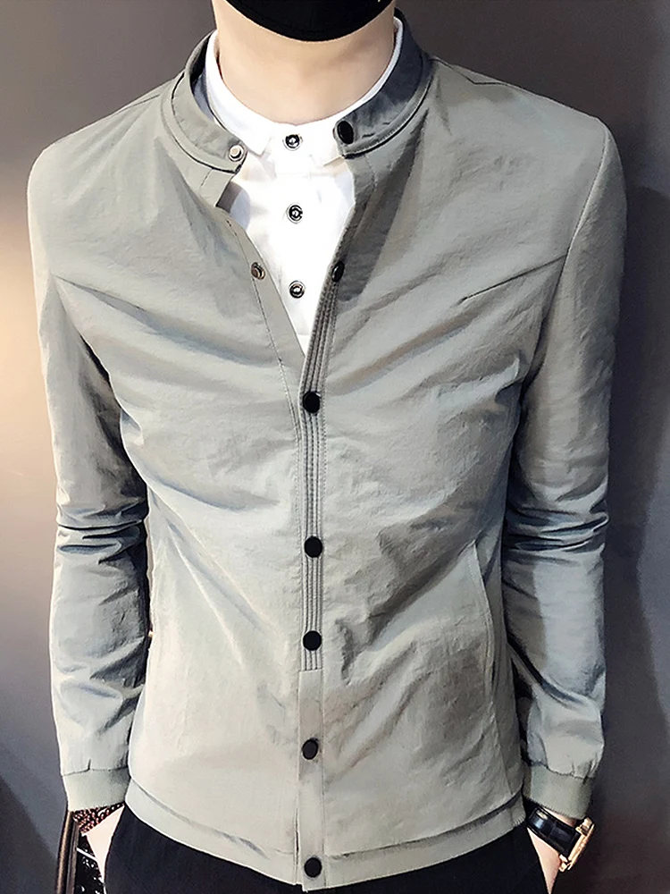 Spring Men's Short 2020 Bomber Jacket Casual Coat Men Jackets Mens Clothing Chaquetas Hombre SYLXJK1001 KJ5764
Spring Men's Short 2020 Bomber Jacket Casual Coat Men Jackets Mens Clothing Chaquetas Hombre SYLXJK1001 KJ5764