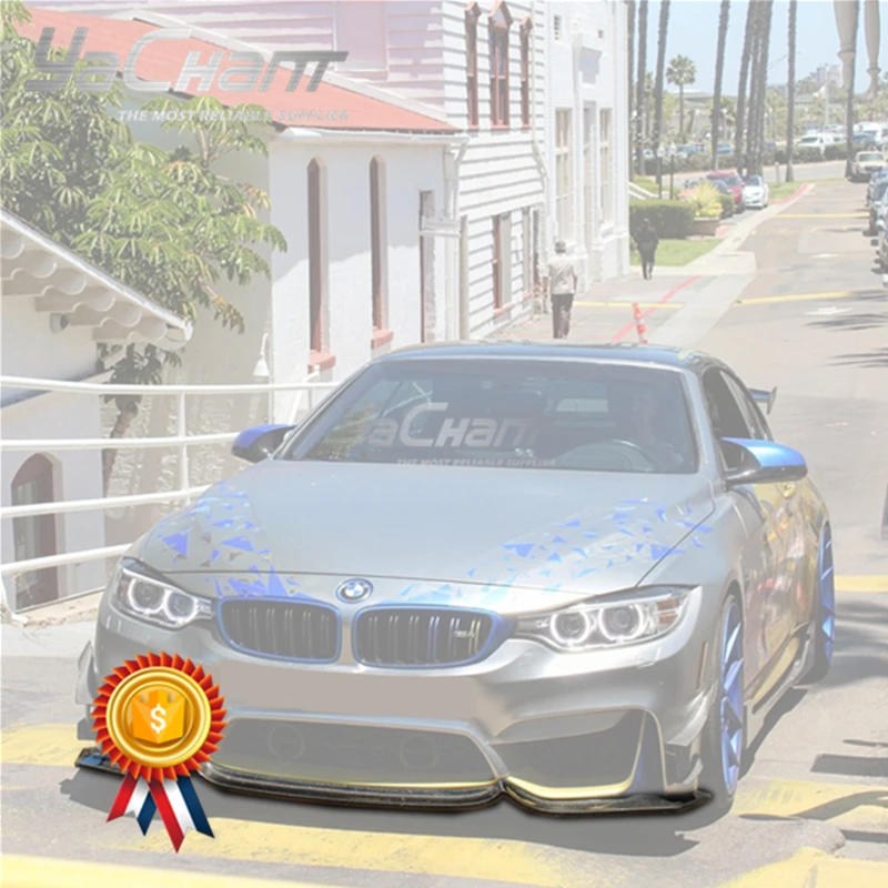 Car-Styling Carbon Fiber Front Bumper Splitter Fit For 2014-2019 F80 M3 F82 F83 M4 MAD Type 3 Style Front Under Lip
Car-Styling Carbon Fiber Front Bumper Splitter Fit For 2014-2019 F80 M3 F82 F83 M4 MAD Type 3 Style Front Under Lip