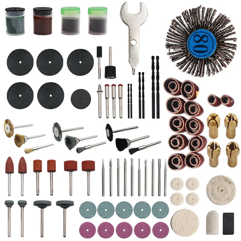 140Pcs Multi Purpose Rotary Multi Tool Kit Electric Grinder Accessory Set Electric Grinder Accessory
140Pcs Multi Purpose Rotary Multi Tool Kit Electric Grinder Accessory Set Electric Grinder Accessory
