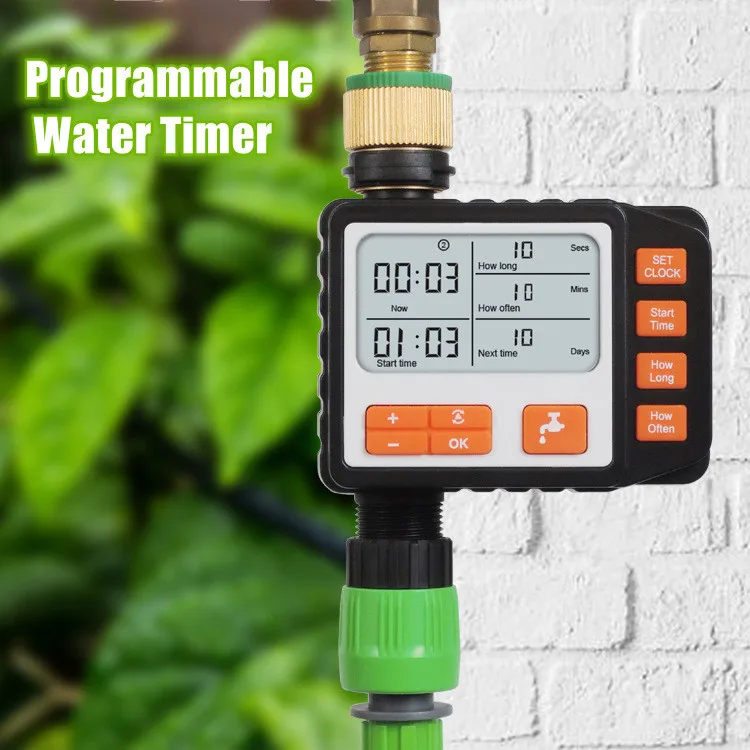 New garden automatic watering device watering device large screen metal head garden automatic watering timer
New garden automatic watering device watering device large screen metal head garden automatic watering timer