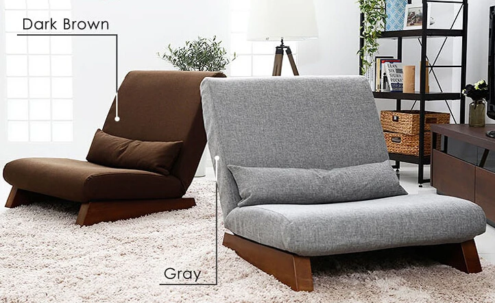 Floor Folding Single Seat Sofa Bed Modern Fabric Japanese Living Room Furniture Armless Lounge Recliner Occasional Accent Chair
Floor Folding Single Seat Sofa Bed Modern Fabric Japanese Living Room Furniture Armless Lounge Recliner Occasional Accent Chair