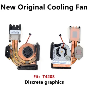 New Original For Laptop Lenovo Thinkpad T420S Cooling Fan CPU Heatsink Radiator 04W0416 04W0417
