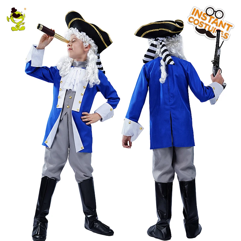 Purim наряды для детей, колониальные костюмы общего назначения, косплей, Рождество, для мальчиков, голубой пиратский общий костюм, костюм для ребенка
Purim наряды для детей, колониальные костюмы общего назначения, косплей, Рождество, для мальчиков, голубой пиратский общий костюм, костюм для ребенка