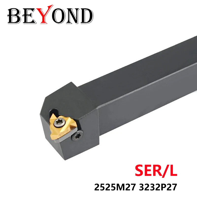 Токарный инструмент BEYOND SER SER2525M27 SEL2525M27, резьбонарезные инструменты SEL 2525 M27 SER 25 мм, держатель токарного инструмента CNC, внешние карбидные вставки
Токарный инструмент BEYOND SER SER2525M27 SEL2525M27, резьбонарезные инструменты SEL 2525 M27 SER 25 мм, держатель токарного инструмента CNC, внешние карбидные вставки