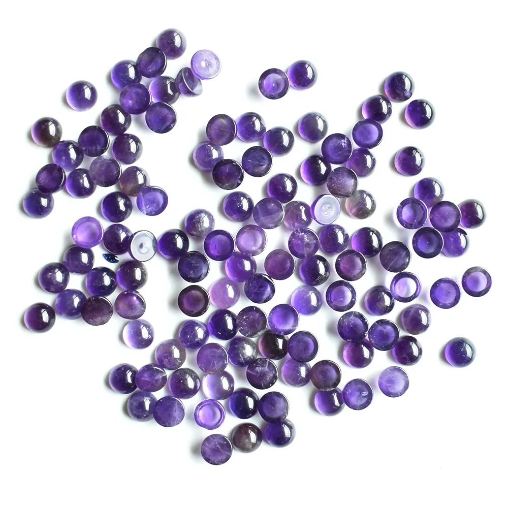 Wholesale 50pcs/lot Fashion high quality natural stone amethyst round CAB CABOCHON 6mm beads for jewelry Accessories making free
Wholesale 50pcs/lot Fashion high quality natural stone amethyst round CAB CABOCHON 6mm beads for jewelry Accessories making free