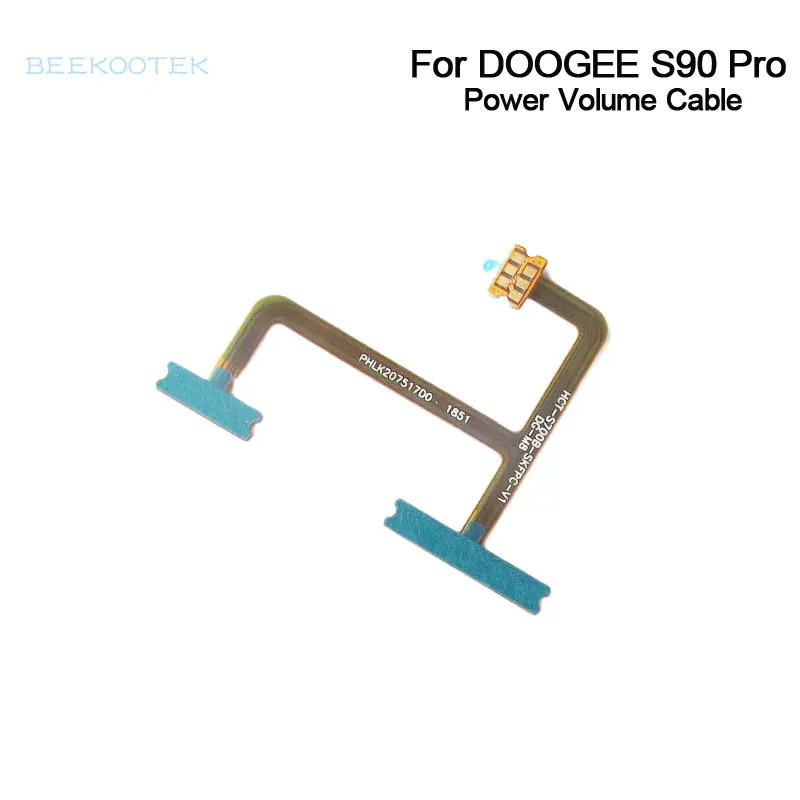 New Original DOOGEE S90 Phone Power Volume FPC Cable Repair Parts For DOOGEE S90 Pro 6.18 Inch Smartphone
New Original DOOGEE S90 Phone Power Volume FPC Cable Repair Parts For DOOGEE S90 Pro 6.18 Inch Smartphone