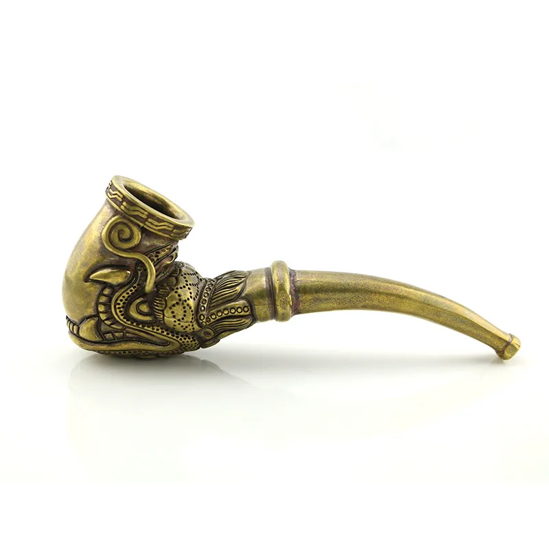 Antique Playing Copper Faucet Cigarette Holder Ornaments Pipe Brass Sculpture Castings Portable Smoking Crafts Collection
Antique Playing Copper Faucet Cigarette Holder Ornaments Pipe Brass Sculpture Castings Portable Smoking Crafts Collection