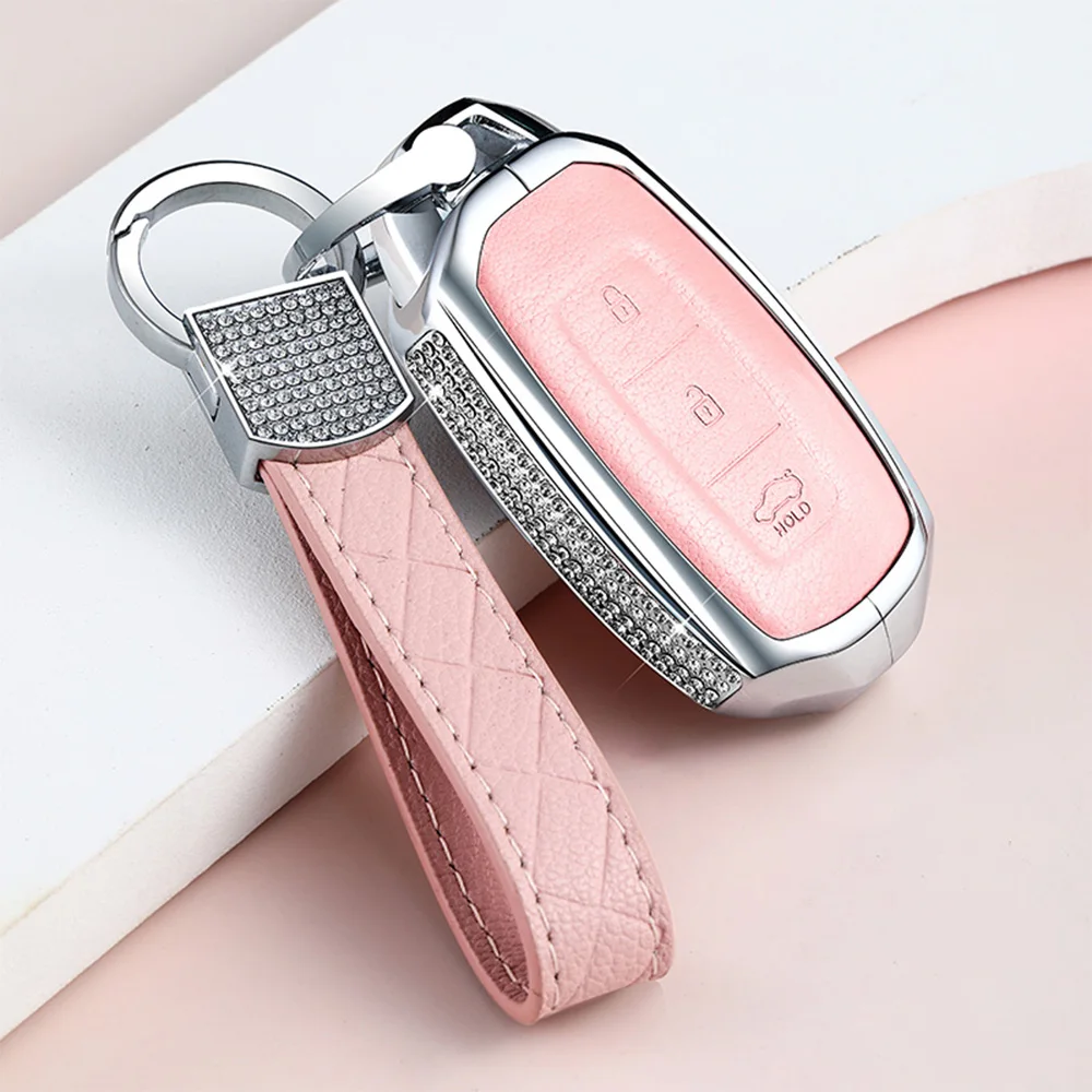 Zinc Alloy Crystal Car Key Cover Case Shell For Hyundai i30 Kona Encino Solaris Azera Grandeur Accent Palisade Santa Fe Styling
Zinc Alloy Crystal Car Key Cover Case Shell For Hyundai i30 Kona Encino Solaris Azera Grandeur Accent Palisade Santa Fe Styling