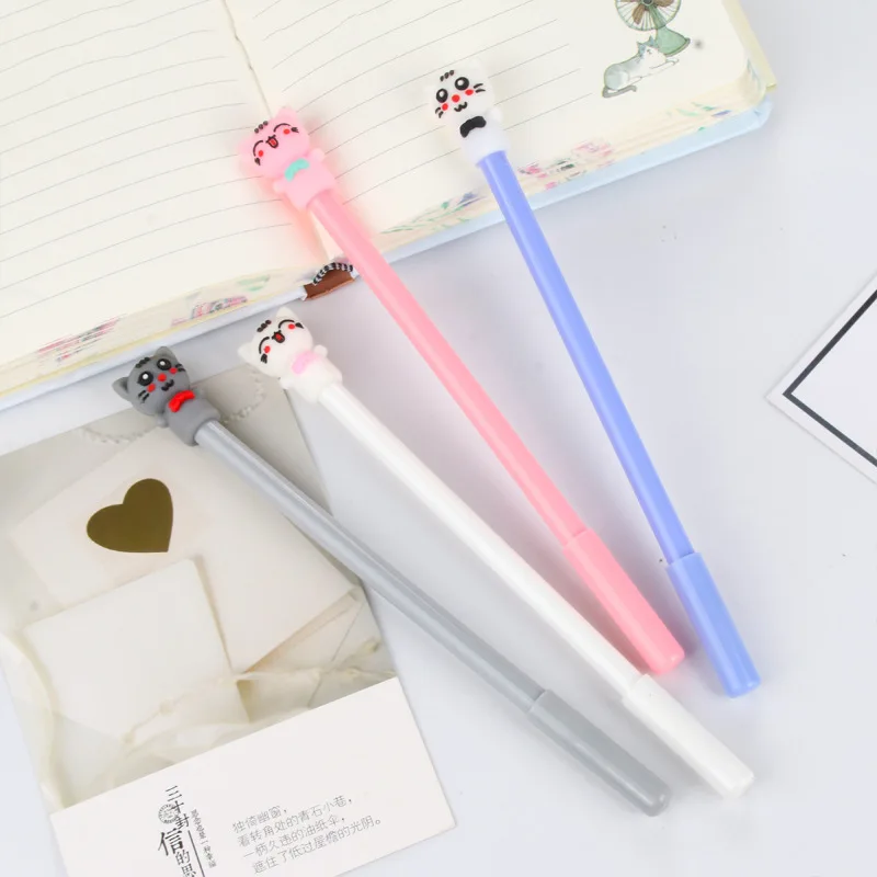 30pcs Japanese and Korean cartoon fresh simple cat black neutral pen student learning stationery promotion wholesale
30pcs Japanese and Korean cartoon fresh simple cat black neutral pen student learning stationery promotion wholesale