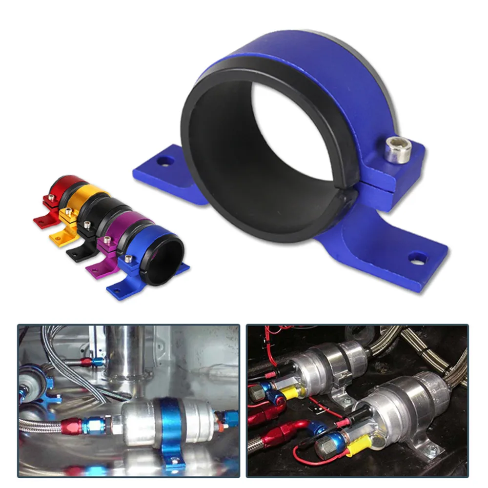60MM Fuel Pump Bracket Aluminum Single Fuel Filter Bracket Black Silver Blue Red Purple
60MM Fuel Pump Bracket Aluminum Single Fuel Filter Bracket Black Silver Blue Red Purple