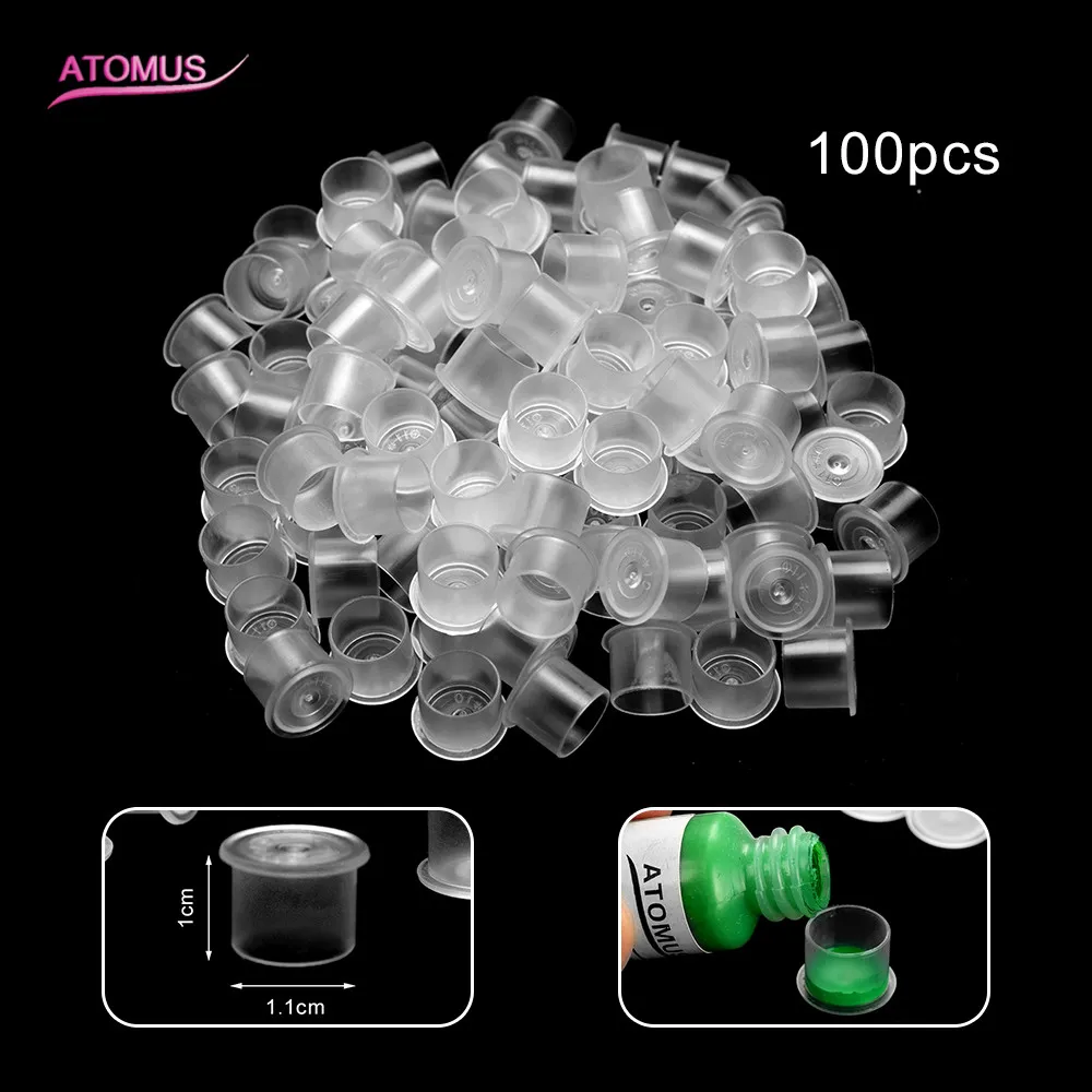Tattoo Accessories 100Pcs Disposable Plastic Tattoo Ink Cups Caps S L M Permanent Makeup Tattoo Pigment Contenant With base
Tattoo Accessories 100Pcs Disposable Plastic Tattoo Ink Cups Caps S L M Permanent Makeup Tattoo Pigment Contenant With base