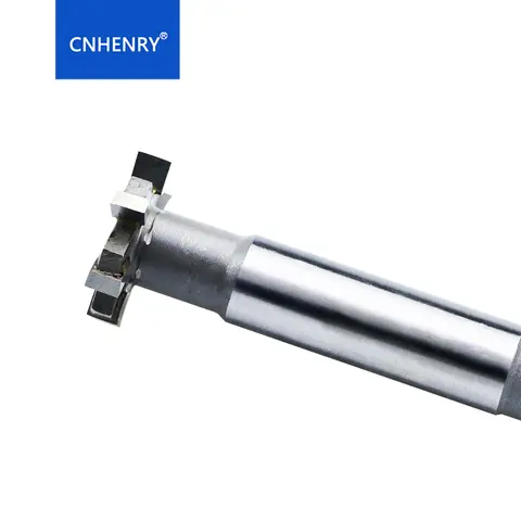 T-Slot Milling Cutter Straight Shank Carbide End Mill Welding Carbide Cutter Steel Side Milling Cutter For Metal