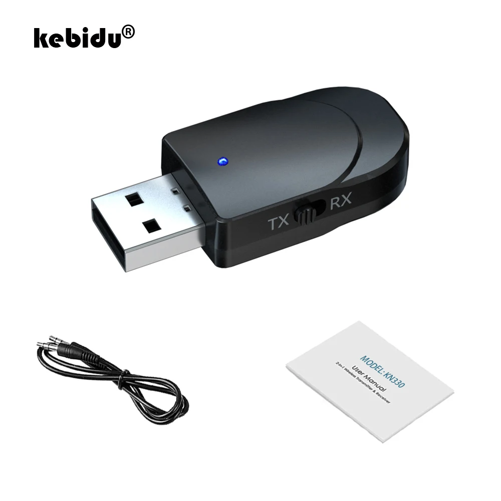 Kebidu USB Bluetooth приемник передатчики 5.0 беспроводной аудио музыкальный стерео адаптер Dongle для ТВ ПК Bluetooth динамик наушники
Kebidu USB Bluetooth приемник передатчики 5.0 беспроводной аудио музыкальный стерео адаптер Dongle для ТВ ПК Bluetooth динамик наушники