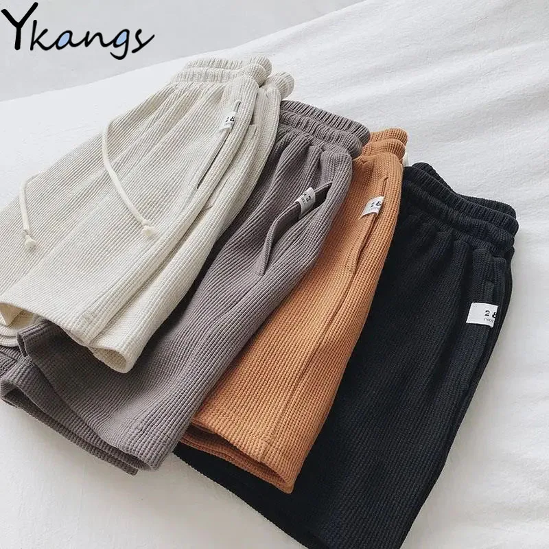 Summer Yoga Sport Basketball Solid Black Shorts Women Drawstring Fashion Baggy Biker Fitness Korean Style Home Shorts Female New
Summer Yoga Sport Basketball Solid Black Shorts Women Drawstring Fashion Baggy Biker Fitness Korean Style Home Shorts Female New