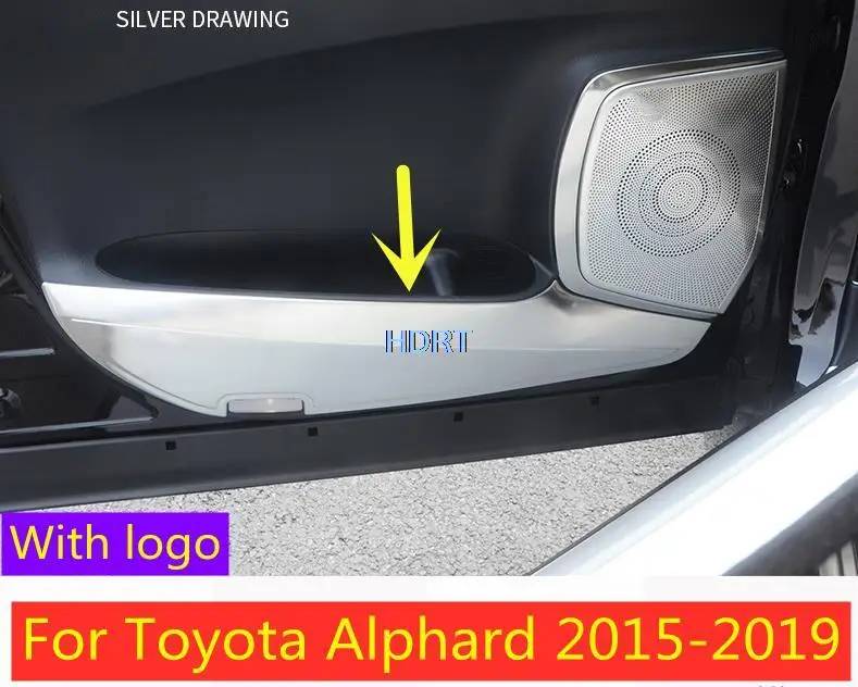 For Toyota Alphard 2015-2019 Door Anti-kick Plate Stainless steel Style Anti-kick Sequins Car Interior Decoration Anti Kick Pad
For Toyota Alphard 2015-2019 Door Anti-kick Plate Stainless steel Style Anti-kick Sequins Car Interior Decoration Anti Kick Pad