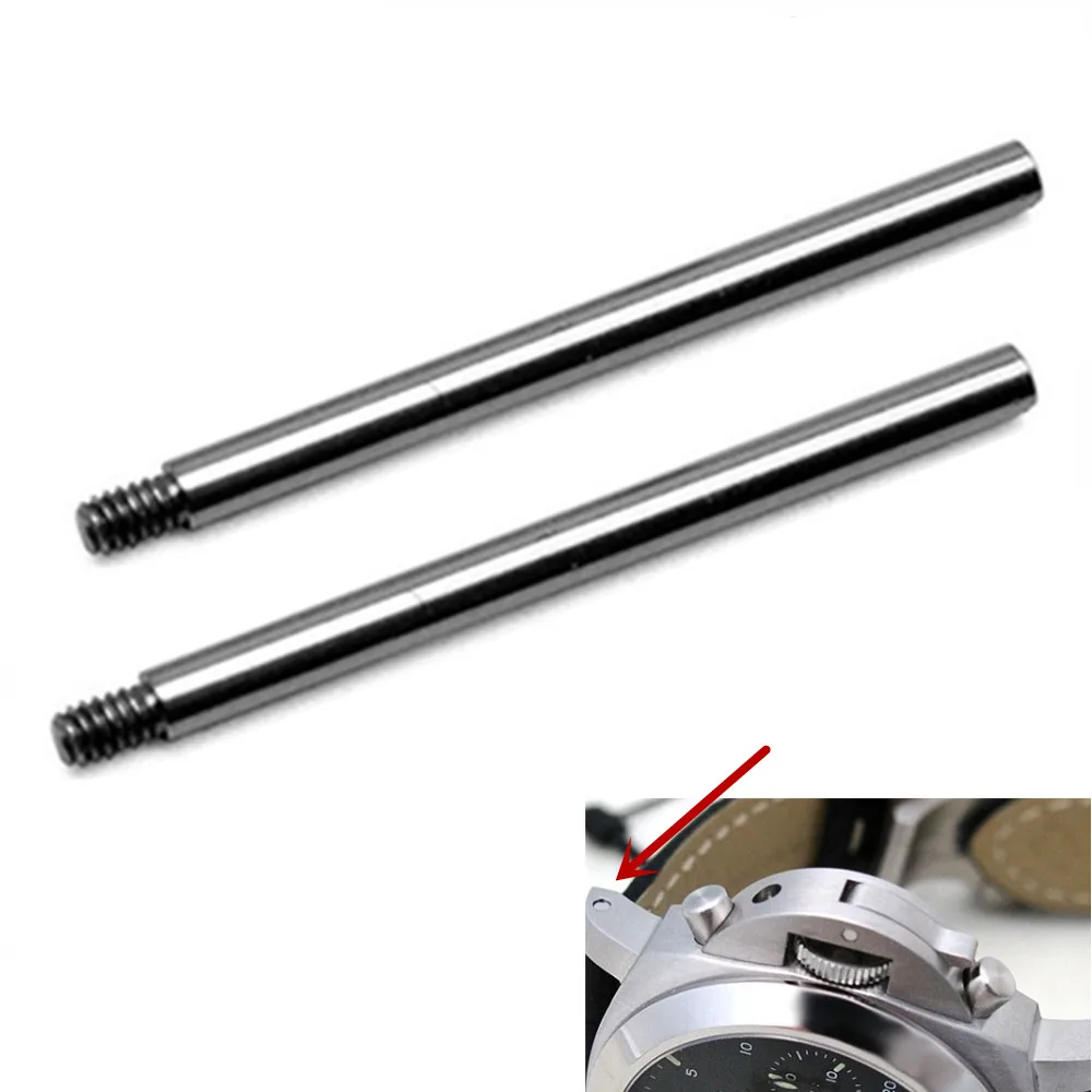 2Pcs 24.5 / 26 / 29.5 / 31 / 32mm For PAM Screw Tube Bar For Pan Watch Rubber/Leather Belt Strap Bracelet Band Watch Lug Rod
2Pcs 24.5 / 26 / 29.5 / 31 / 32mm For PAM Screw Tube Bar For Pan Watch Rubber/Leather Belt Strap Bracelet Band Watch Lug Rod