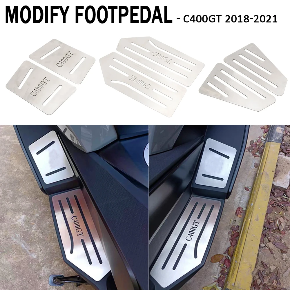 2018 2019 2020 2021 New Motorcycle Footrest Stainless Steel Foot Pegs Pedal Kits Footboard Step For BMW C400GT C 400 GT
2018 2019 2020 2021 New Motorcycle Footrest Stainless Steel Foot Pegs Pedal Kits Footboard Step For BMW C400GT C 400 GT