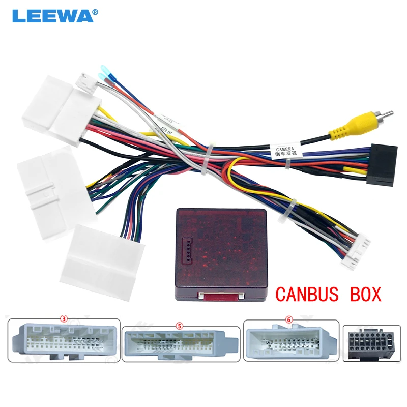 LEEWA Car Android Stereo 16PIN Power Wiring Harness Cable Adapter With CANbus Box For Renault Dacia Duster /Arkana /XM3 2019+
LEEWA Car Android Stereo 16PIN Power Wiring Harness Cable Adapter With CANbus Box For Renault Dacia Duster /Arkana /XM3 2019+
