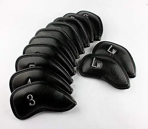 12PCS Golf Iron Headcover With Number Tags Thick PU Artificial Leather Stylish Iron Club Head Cover
12PCS Golf Iron Headcover With Number Tags Thick PU Artificial Leather Stylish Iron Club Head Cover