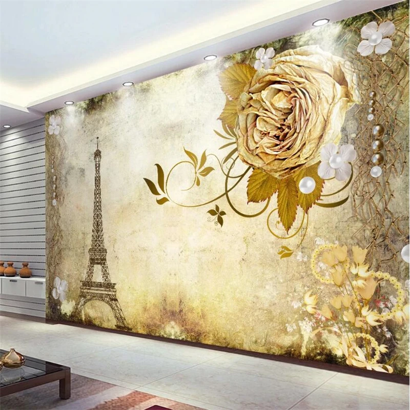 beibehang Custom Mural Photo Wallpaper Vintage flowers wallpapers for Living Room TV Backdrop wall paper Home Decor 3D stickers
beibehang Custom Mural Photo Wallpaper Vintage flowers wallpapers for Living Room TV Backdrop wall paper Home Decor 3D stickers