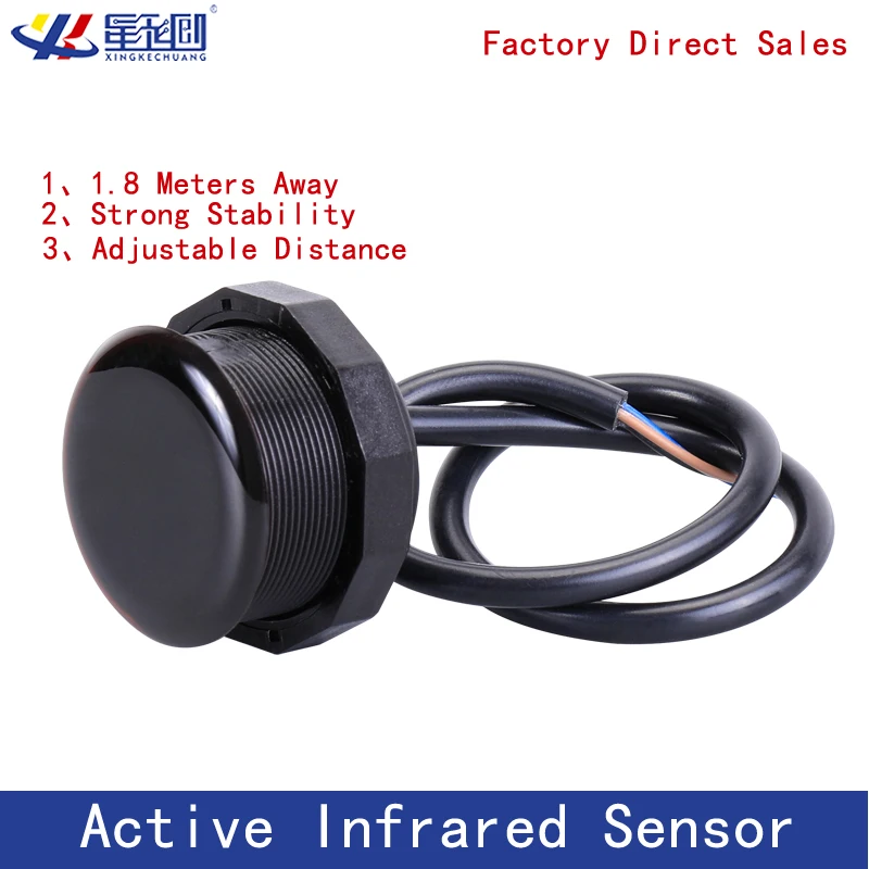 XKC-KD200 DC5v-24v Indoor Infrared Proximity Motion Sensor for LED light/Security/Trash can/Water dispenser/Faucet
XKC-KD200 DC5v-24v Indoor Infrared Proximity Motion Sensor for LED light/Security/Trash can/Water dispenser/Faucet
