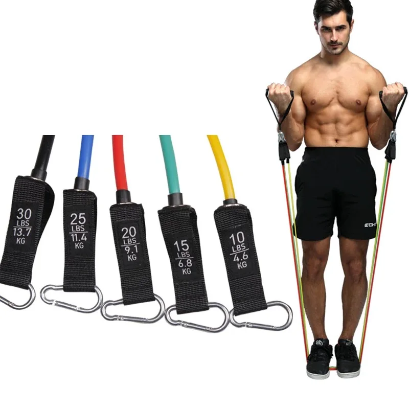 TPE Resistance Tube Bands Adjustable Multifunction Pull Rope Gym Yoga Bodybuilding Arm Strength Training With Handle 11Pcs/Set
TPE Resistance Tube Bands Adjustable Multifunction Pull Rope Gym Yoga Bodybuilding Arm Strength Training With Handle 11Pcs/Set