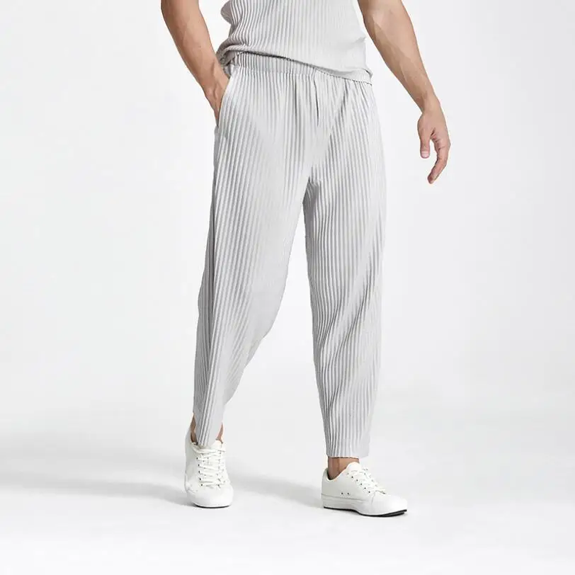 Men's Wear Japan Pleated Casual Pants Autumn Loose Man Ankle Ankle-length Pants Elastic Waist Male Trousers w2268
Men's Wear Japan Pleated Casual Pants Autumn Loose Man Ankle Ankle-length Pants Elastic Waist Male Trousers w2268
