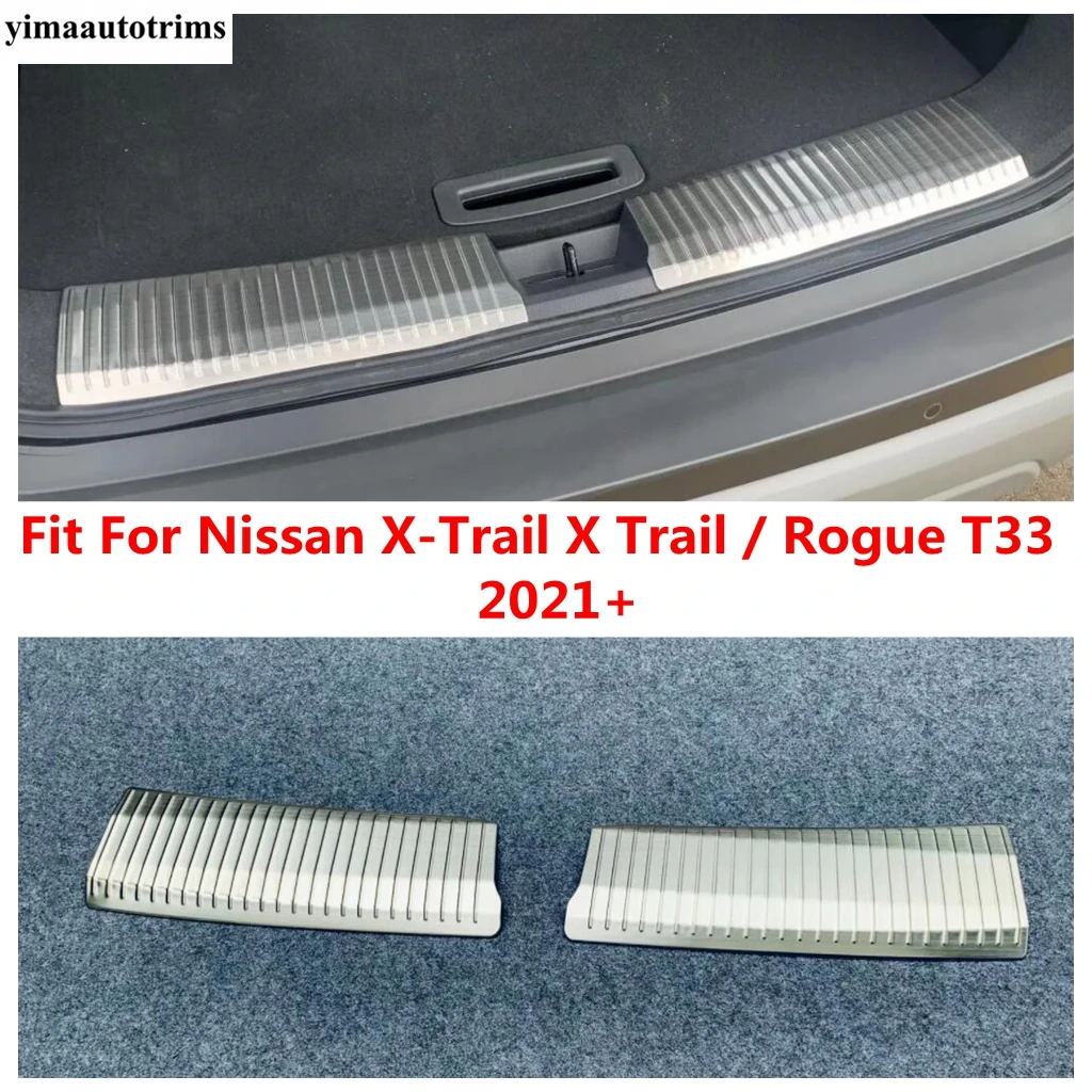 Rear Trunk Bumper Door Sill Guard Protector Trim For Nissan X-Trail X Trail / Rogue T33 2021 - 2024 Stainless Steel Accessories
Rear Trunk Bumper Door Sill Guard Protector Trim For Nissan X-Trail X Trail / Rogue T33 2021 - 2024 Stainless Steel Accessories