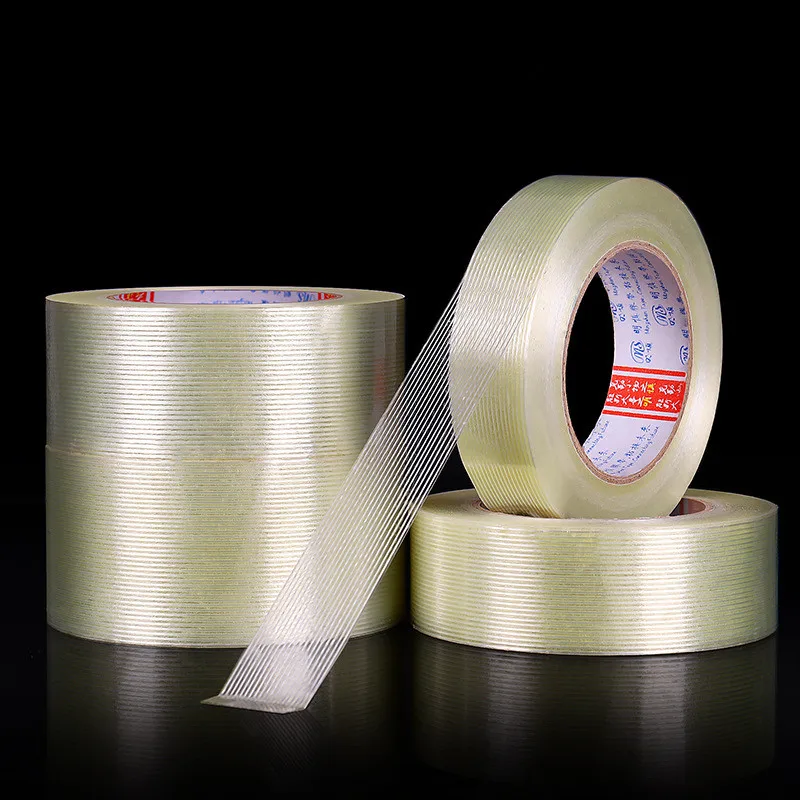 25M Super Strong Glass Fiber High Adhesive Tape No Trace Striped Tape Industrial Strapping Packaging Fixed Sealing Tape
25M Super Strong Glass Fiber High Adhesive Tape No Trace Striped Tape Industrial Strapping Packaging Fixed Sealing Tape