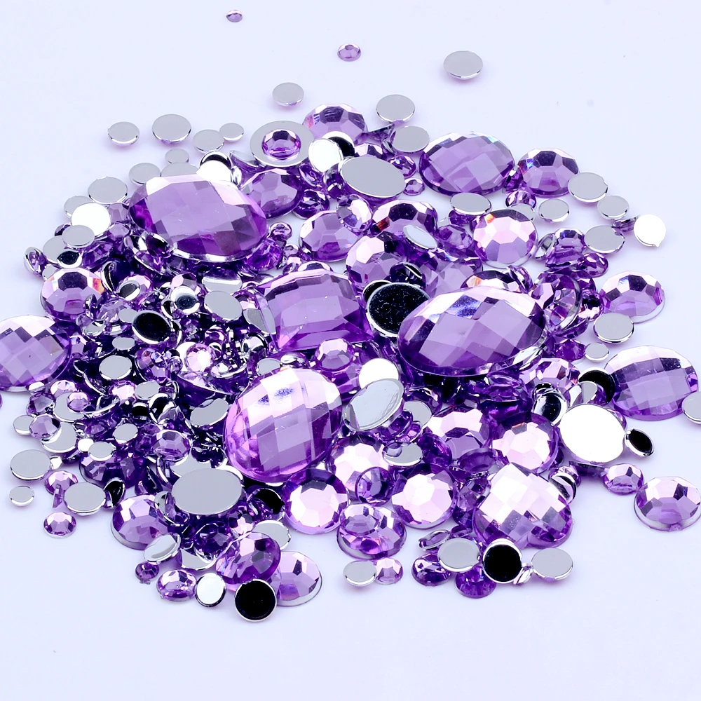 Mix Sizes light purple Round strass Acrylic Loose Non-Hotfix Flatback Rhinestone Nail Art Crystal Stones For Wedding Decorations
Mix Sizes light purple Round strass Acrylic Loose Non-Hotfix Flatback Rhinestone Nail Art Crystal Stones For Wedding Decorations