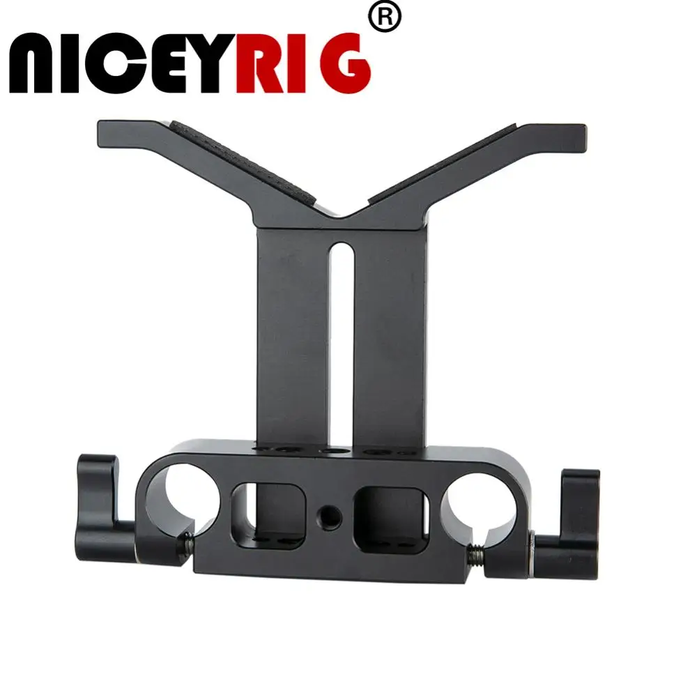 NICEYRIG Camera Long Lens Support Height Adjustable for Telephoto Lens on 15mm Rods Universal Lens Support for Follow Focus
NICEYRIG Camera Long Lens Support Height Adjustable for Telephoto Lens on 15mm Rods Universal Lens Support for Follow Focus
